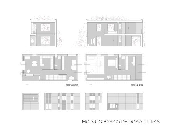 Planos módulo dos alturas