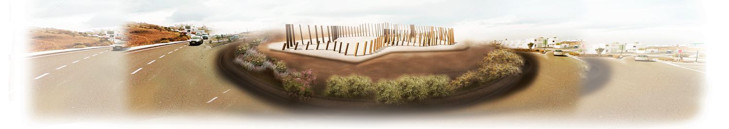 Proyecto para embellecimiento de rotondas lanzarote