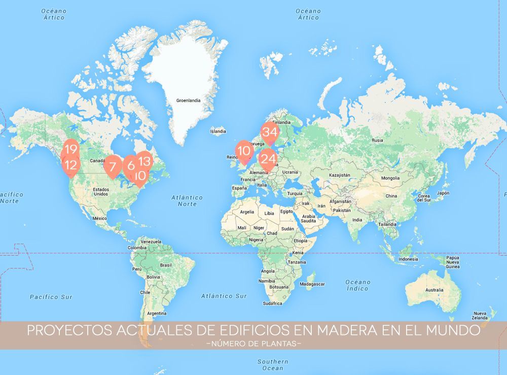 Proyectos de edificios en madera en el mundo