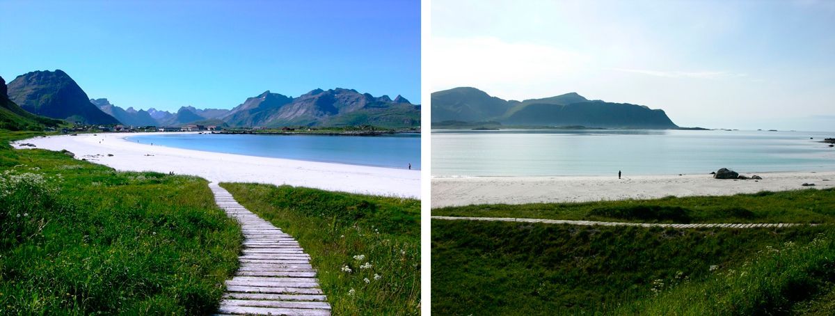 Viewpoint Lofoten paisaje