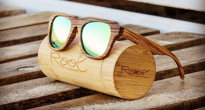 gafas sol madera
