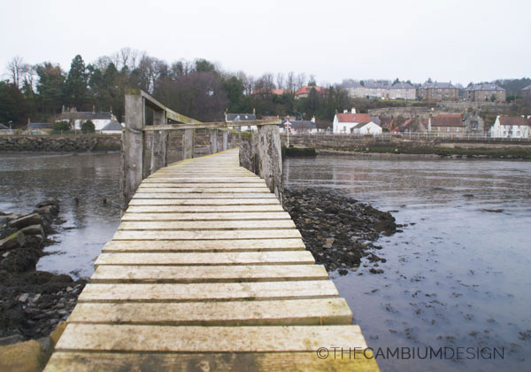 Estructura de madera en Culross