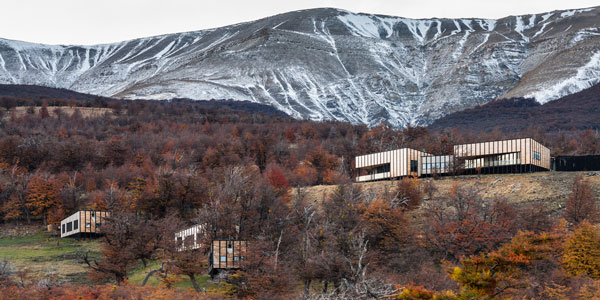 Hotel Awasi patagonia complejo exterior